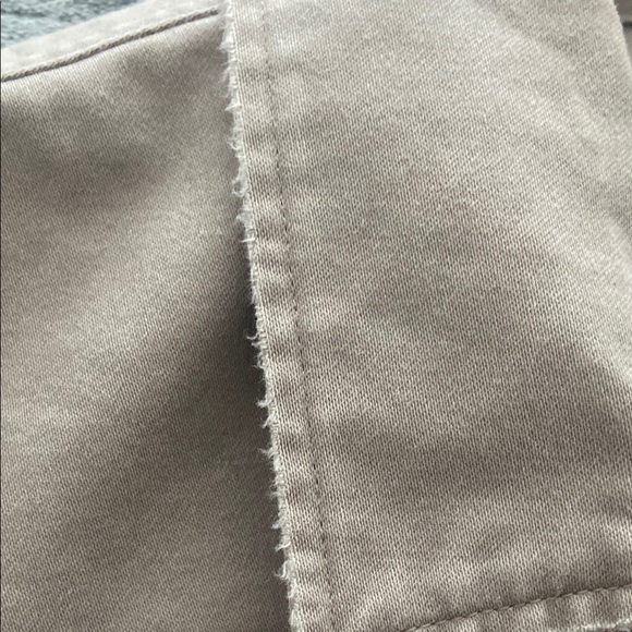 All Saints Men's Beige Buttoned Jacket Distressed Workman XXL Firebase LS Shirt - Picture 10 of 10